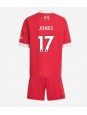 Liverpool Curtis Jones #17 Replika Hemmakläder Barn 2025-26 Kortärmad (+ byxor)